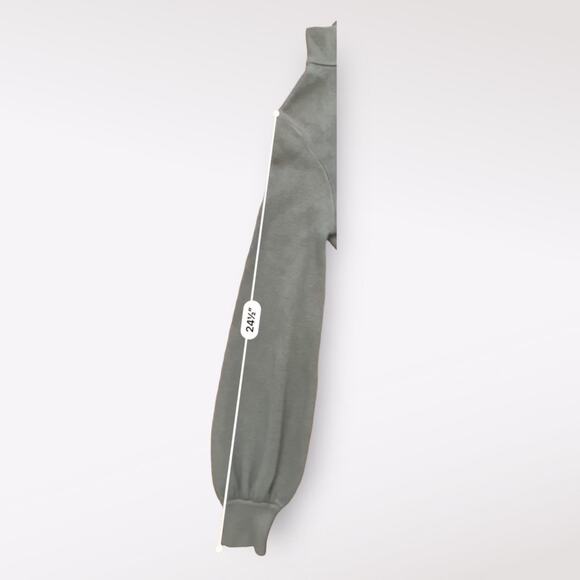 Fate Mock Neck Sweater Womens Small Ash Green‎ Fall Comfy Casual - Picture 5 of 8